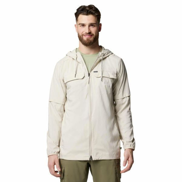 Koszula z kapturem męska Columbia Skien Valley Hooded Long Sleeve Shirt. Brązowe koszule Columbia, m, bez wzorów, bez kołnierzyka, bez ramiączek. Za 314.99 zł.