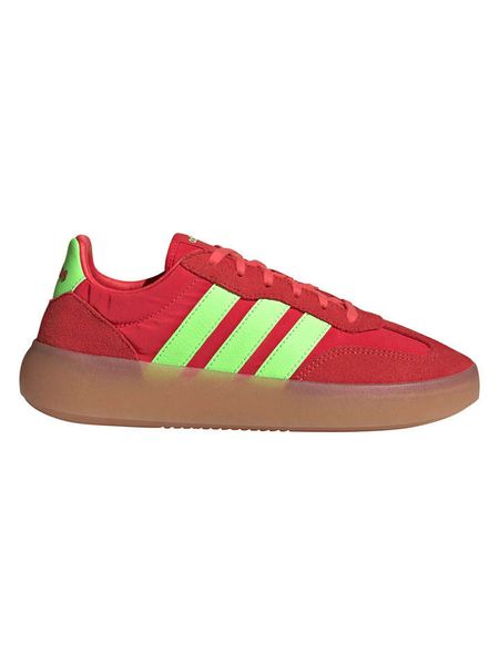 Adidas Skórzane sneakersy "Barreda Decode" w kolorze czerwono-zielonym rozmiar: 42. Czerwone botki sznurowane Adidas, bez wzorów, z materiału, bez obcasa, bez zapięcia. Za 233.87 zł.
