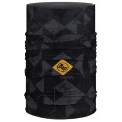 Chusta biegowa unisex Buff Orginal Ecostretch Micor Graphite całoroczna. Szare szaliki Buff, bez wzorów. Za 99.90 zł.