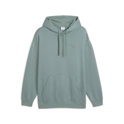 Bluza z kapturem unisex Essentials Elevated PUMA Green Moon. Zielone bluzy z kapturem Puma, xl, bez wzorów, prążkowane, z kapturem. Za 239.00 zł.
