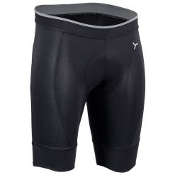 Spodenki rowerowe męskie Silvini FORTORE MP1003 z wkładką Coolmax. Czarne spodenki rowerowe Silvini, m, bez wzorów, rowerowe. W wyprzedaży za 137.99 zł.