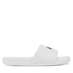 Klapki Lacoste. Białe klapki LACOSTE. Za 129.99 zł.