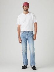 Levi's Dżinsy "501" - Straight fit - w kolorze błękitnym rozmiar: W38/L34. Niebieskie jeansy Levi's®, l. Za 195.06 zł.