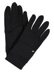 4F Rękawiczki funkcyjne w kolorze czarnym rozmiar: M. Czarne rękawiczki 4F, bez wzorów. Za 52.55 zł.