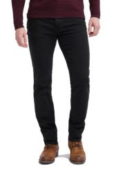Męskie Spodnie Jeansowe MUSTANG Tramper Tapered Denim Black 1005088 4000 800. Czarne jeansy Mustang, l. Za 219.99 zł.
