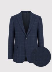 PAKO LORENTE – Casualowa marynarka męska w kratę. Garnitury Pako Lorente, na co dzień, m, bez wzorów, z elastanu. Za 799.99 zł.