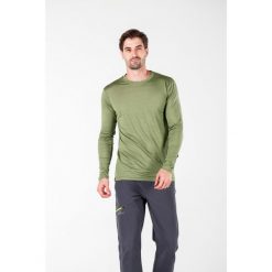 Koszulka termoaktywna męska Woolona Eris z długim rękawem 100% Merino. Szare bielizna termoaktywna WOOLONA, l, bez wzorów, z wełny, bez ramiączek, trekkingowe. W wyprzedaży za 246.50 zł.
