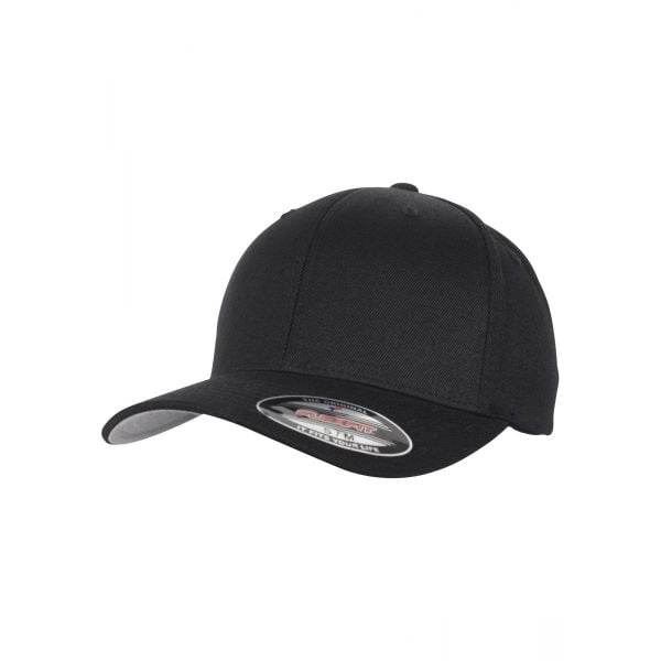 Czapka Flexfit wool blend. Czarne czapki z daszkiem FLEXFIT, bez wzorów. Za 150.50 zł.