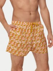 Adidas Szorty kąpielowe FARM Rio 3-Stripes CLX IR6199 Żółty Regular Fit. Żółte kąpielówki Adidas, m, bez wzorów, z syntetyku. Za 139.99 zł.