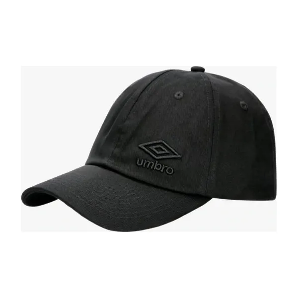Umbro Czapka Nkayi , czarny, rozmiar ONE SIZE. Czarne czapki z daszkiem Umbro, z aplikacjami, z bawełny. Za 39.99 zł.
