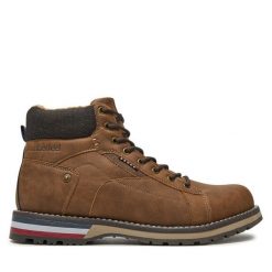 Trapery Kimberfeel. Brązowe trapery Kimberfeel, bez zapięcia. Za 499.99 zł.