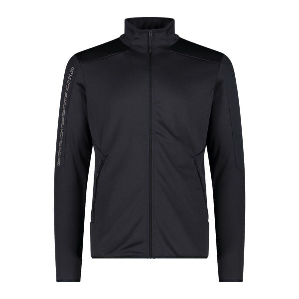 Bluza męska turystyczna CMP 35L6557. Czarne kurtki przeciwdeszczowe CMP, l, bez wzorów, bez kaptura. Za 266.50 zł.