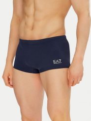 EA7 Emporio Armani Kąpielówki 7M000551 AF14514 MB010 Granatowy. Niebieskie kąpielówki EA7 Emporio Armani, m, bez wzorów, z syntetyku. Za 129.99 zł.