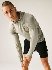 Dare 2b Koszulka funkcyjna "Sprint City" w kolorze jasnoszarym rozmiar: M. Szare t-shirty sportowe Dare 2B, bez wzorów, z materiału, bez ramiączek, do biegania. Za 96.60 zł.