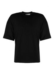 John Richmond T-Shirt | UMA24248TS | Mężczyzna | Czarny. Czarne t-shirty John Richmond, m, bez wzorów, z bawełny, bez kołnierzyka, bez ramiączek. W wyprzedaży za 259.00 zł.