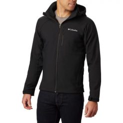 Columbia Kurtka Cascade Ridge Iii 2090412010. Czarne kurtki Columbia, xl, bez wzorów, z softshellu, bez kaptura. Za 386.99 zł.