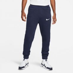Spodnie treningowe męskie Nike FLC Park20. Białe buty treningowe Nike, bez wzorów, z bawełny, na fitness i siłownię. Za 166.99 zł.