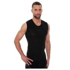 Podkoszulek bez rękawów Brubeck Base Layer Ultra Light 3D. Szare podkoszulki Brubeck, s, bez wzorów, z poliamidu, bez ramiączek. Za 74.99 zł.