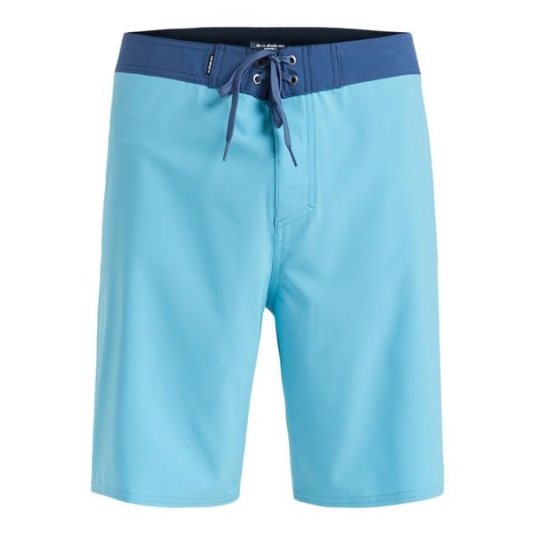 Spodenki boardshort dla Mężczyzn SURFSILK KAIMANA 20". Niebieskie odzież kąpielowa Quiksilver, m, bez wzorów, z elastanu, sportowe. Za 229.99 zł.