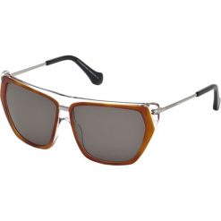 Okulary przeciwsłoneczne "BA0105/S" w kolorze jasnobrązowo-srebrnym. Brązowe okulary przeciwsłoneczne marki Roberto Cavalli, Balenciaga, Versace. W wyprzedaży za 339.95 zł.