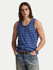 Polo Ralph Lauren Tank top 710970699002 Niebieski Classic Fit. Niebieskie koszulki polo Polo Ralph Lauren, l, bez wzorów, z bawełny, bez kołnierzyka, bez ramiączek. Za 279.99 zł.