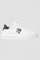 KARL LAGERFELD Białe sneakersy Kapri Nft Lo Lace, Rozmiar 43. Białe buty sportowe casual KARL LAGERFELD, bez wzorów, bez zapięcia. W wyprzedaży za 549.99 zł.