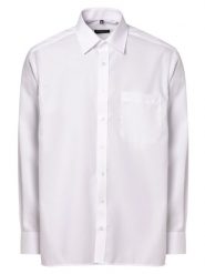 Eterna Comfort Fit Koszula Mężczyźni Comfort Fit Bawełna biały, 47. Białe koszule Eterna Comfort Fit, m, bez wzorów, z bawełny, bez kołnierzyka, bez ramiączek. Za 279.95 zł.
