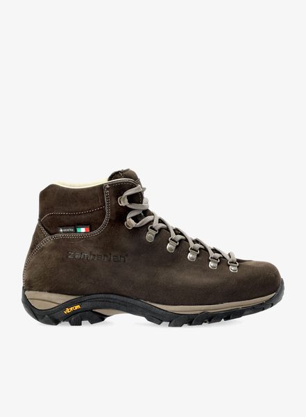 Buty GORE-TEX męskie Zamberlan New Trail Lite Evo GTX. Brązowe buty turystyczne Zamberlan, bez wzorów, z gore-texu, bez zapięcia, trekkingowe, gore-tex. Za 1,095.55 zł.