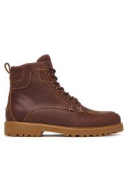 Liu Jo Trzewiki Lander 02 7G6019 PX934 Brązowy ciemny. Brązowe botki sznurowane Liu Jo, bez wzorów, ze skóry, bez obcasa, bez zapięcia. Za 789.99 zł.
