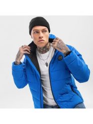 Siroko Kurtka pikowana "Globe" w kolorze niebieskim rozmiar: XL. Niebieskie odzież kompresyjna SIROKO, m, bez wzorów, z materiału. Za 368.96 zł.