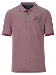 CASAMODA Koszulka polo w kolorze czerwonym rozmiar: L. Czerwone koszulki polo CASAMODA, l, bez wzorów, bez kołnierzyka, bez ramiączek. Za 97.45 zł.