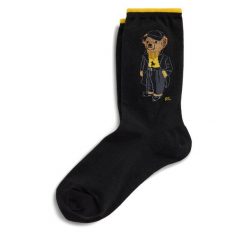 Skarpety długie Polo Ralph Lauren. Czarne skarpety Polo Ralph Lauren, bez wzorów. Za 119.99 zł.