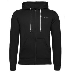Bluza Z Kapturem Champion Z Zamekiem Na Całym Zameku Czarna Dorosłych. Czarne bluzy z kapturem Champion, m, bez wzorów, z bawełny, z kapturem. Za 167.79 zł.