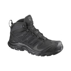 Buty trekkingowe unisex Salomon XA Forces MID. Czarne buty trekkingowe Salomon, bez wzorów, bez zapięcia. W wyprzedaży za 448.00 zł.