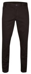 Brązowe Eleganckie Męskie Spodnie Slim, Elastyczne, Bawełniane -CASINO- Zwężane. Brązowe spodnie materiałowe Casino, na co dzień, m, bez wzorów, z bawełny, casualowe. Za 285.00 zł.