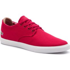 Tenisówki LACOSTE - Esparre 219 1 Cma 7-37CMA0025262 Red/Off Wht. Trampki LACOSTE. W wyprzedaży za 279.00 zł.