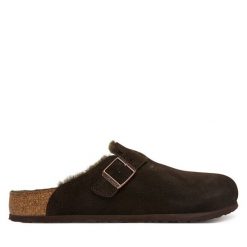 Klapki Birkenstock. Brązowe klapki Birkenstock. Za 726.99 zł.