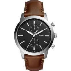 Zegarek FOSSIL - Townsman FS5280 Dark Brown/Silver/Steel. Brązowe zegarki Fossil. Za 479.00 zł.