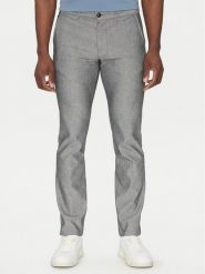 BOSS Spodnie materiałowe 50536834 Szary Slim Fit. Szare spodnie materiałowe Boss, m, bez wzorów, z bawełny. Za 339.99 zł.
