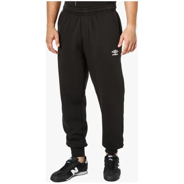Umbro Spodnie Fw Fleece Jogger , czarny, rozmiar M. Czarne joggery i bojówki Umbro, m, bez wzorów, z bawełny. W wyprzedaży za 79.99 zł.