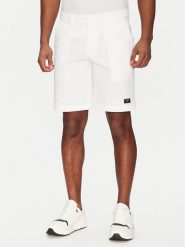 Emporio Armani Underwear Szorty materiałowe EM000591 AF12336 U0002 Biały Regular Fit. Białe szorty Emporio Armani Underwear, m, bez wzorów, z bawełny. Za 379.99 zł.