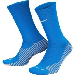 Skarpety piłkarskie uniseks Nike Strike Crew WC22. Niebieskie skarpety Nike, bez wzorów. Za 44.00 zł.