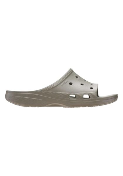 Klapki Dla Dorosłych Crocs Mens Saturday Slide. Zielone klapki Crocs, z materiału. Za 139.99 zł.