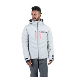Kurtka narciarska Rossignol męska Hero Blackside puffy JKT szara. Szare kurtki narciarskie i snowboardowe Rossignol, m, bez wzorów, narciarskie. Za 2,199.00 zł.
