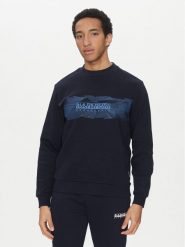 Napapijri Bluza B-Vanni NP0A4IC8 Granatowy Regular Fit. Niebieskie bluzy Napapijri, m, bez wzorów, z bawełny, bez kaptura. Za 209.99 zł.