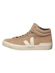Veja Skórzane sneakersy "Minotaur" w kolorze beżowo-jasnobrązowym rozmiar: 43. Brązowe buty sportowe casual Veja, bez wzorów, ze skóry, bez zapięcia. Za 483.17 zł.