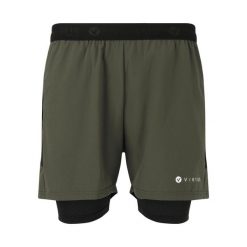 Krótkie rozkładane 2 w 1 Virtus Dylan. Zielone szorty VIRTUS, m, bez wzorów. Za 193.00 zł.