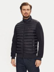 Tommy Hilfiger Kurtka przejściowa MW0MW37461 Granatowy Regular Fit. Niebieskie kurtki Tommy Hilfiger, m, bez wzorów, z syntetyku, bez kaptura. Za 539.99 zł.