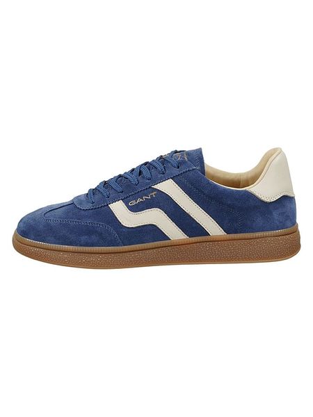 GANT Footwear Skórzane sneakersy "Cuzmo" w kolorze niebieskim rozmiar: 41. Niebieskie buty sportowe casual GANT Footwear, bez wzorów, bez zapięcia. Za 381.30 zł.