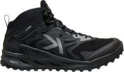 Buty trekkingowe Keen ZIONIC NXT MID WP M Triple Noir. Czarne buty turystyczne Keen, bez wzorów, z materiału, bez zapięcia, trekkingowe. Za 839.85 zł.
